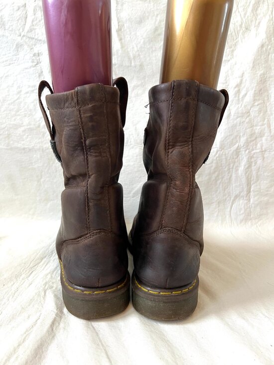 Dr Martens Boots Icon 2295 Steel Toe Work brown leather mens 13 pull on safety main image 7